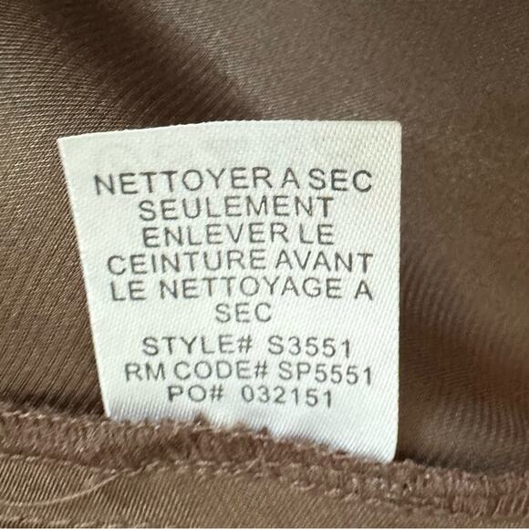 Laundry Shelli Segal Brown 100% Silk Maxi Skirt Tiered Leopard Animal Print 10 - Picture 12 of 16